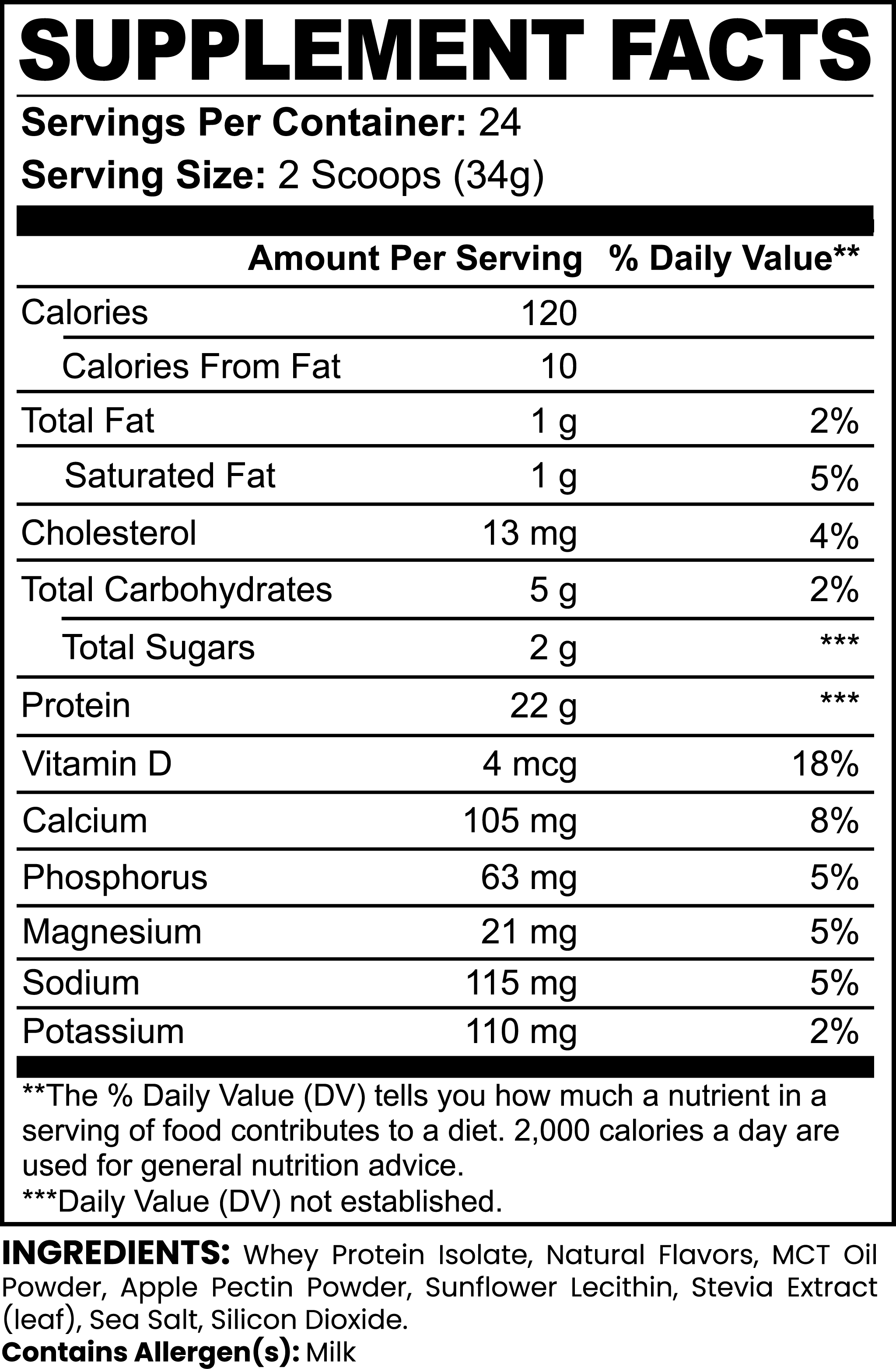 Advanced Whey Protein (Vanilla)