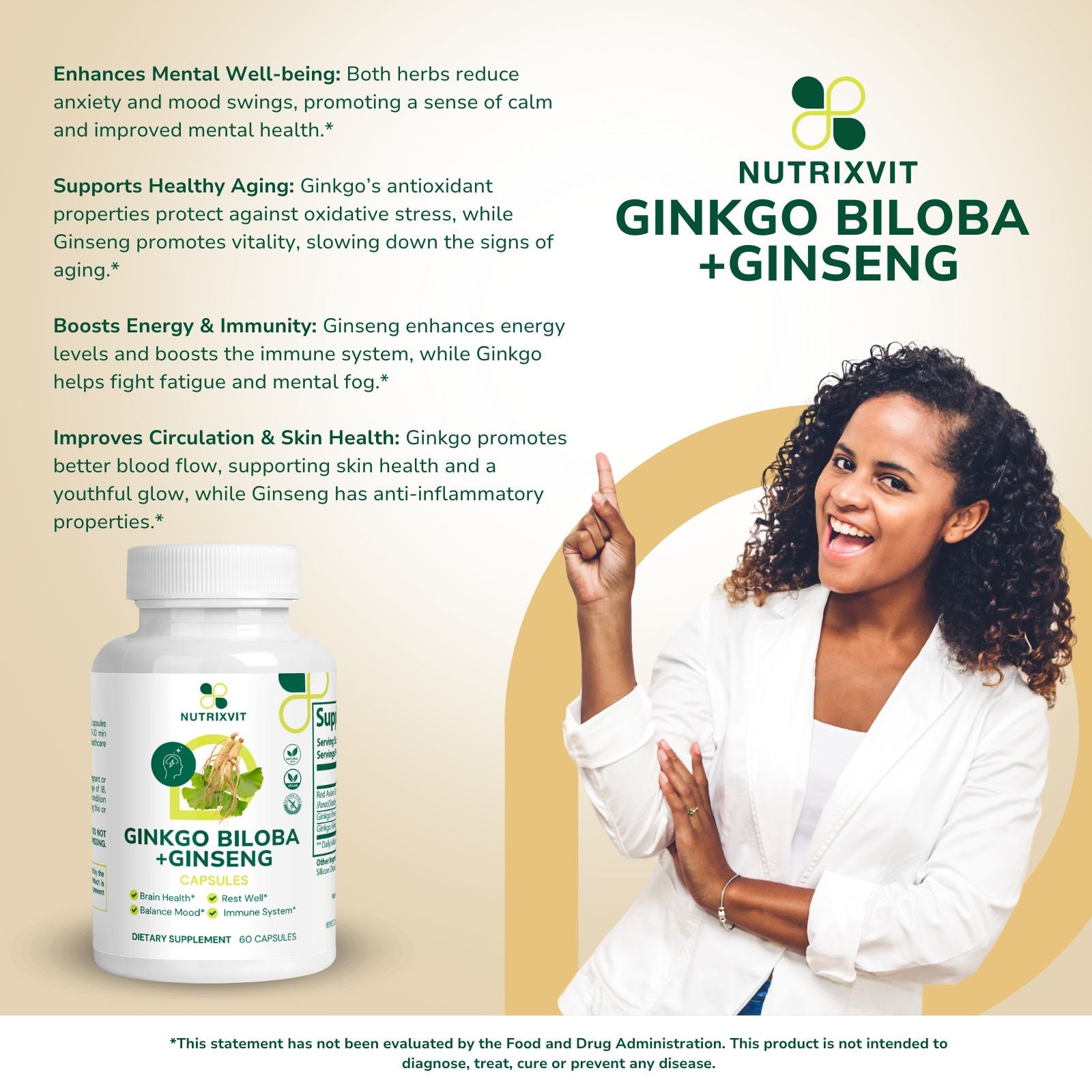 Ginkgo Biloba + Ginseng