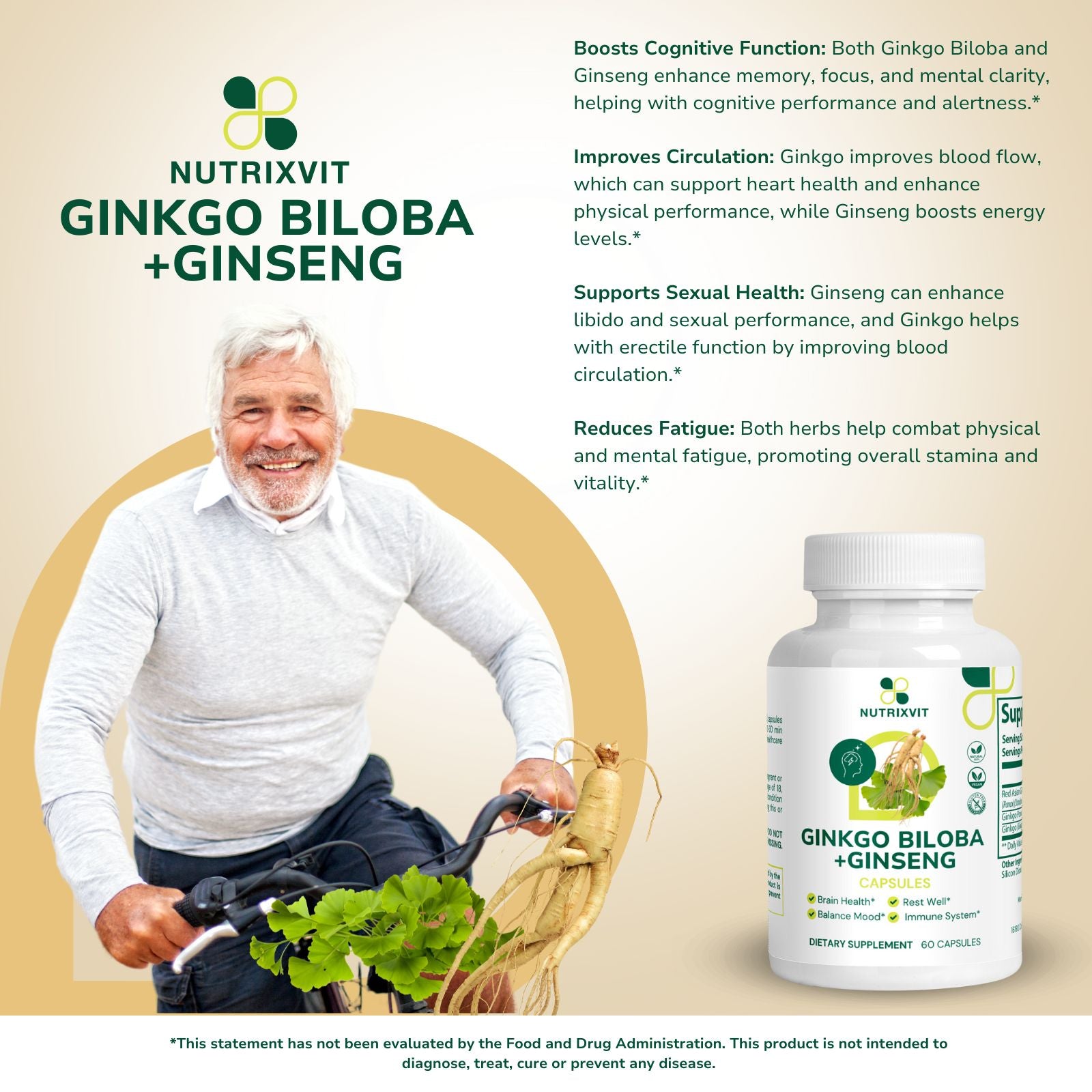 Ginkgo Biloba + Ginseng